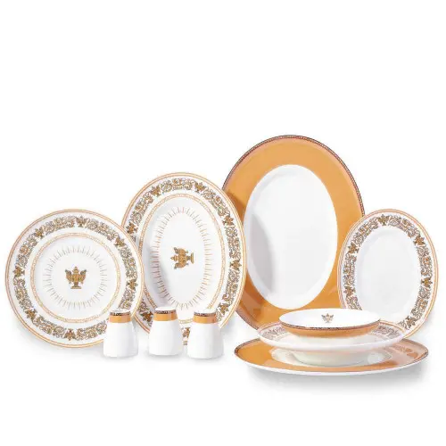 KORKMAZ A8147 | Dinner Set 60 pcs Porcelain