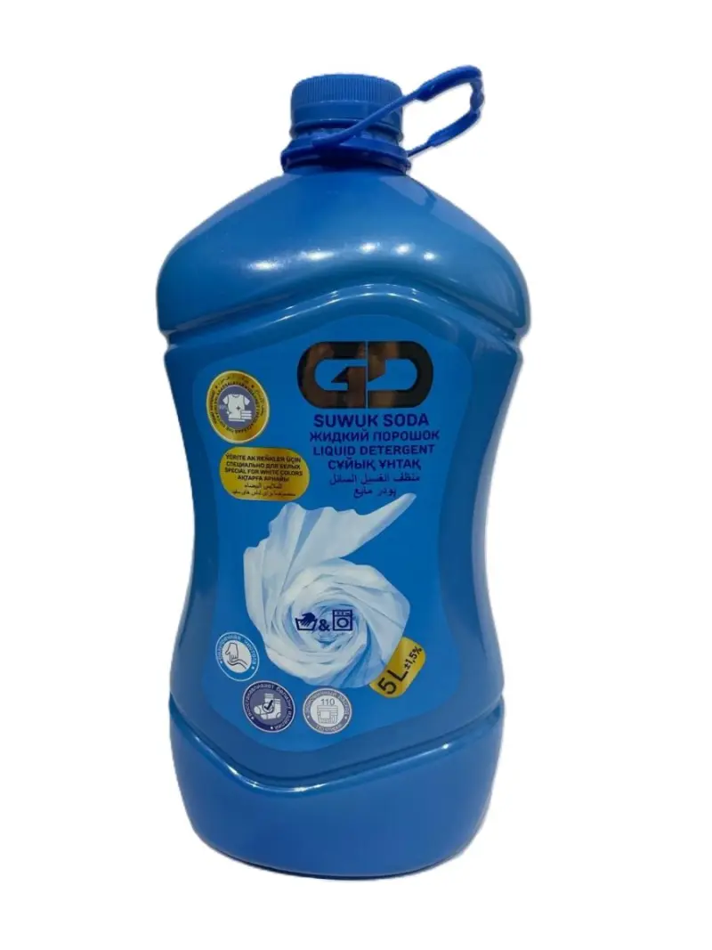 Guwly dere 4833020331337 | Liquid Laundry Powder 5L White Clothes