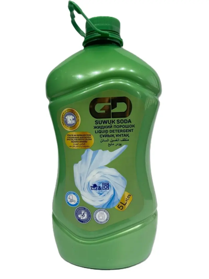 Guwly dere 4833020331337 | Жидкий стиральный порошок 5л для белых тканей