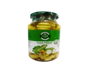 NUR 4833004983972 | Нарезанные маринованные кабачки 900 г