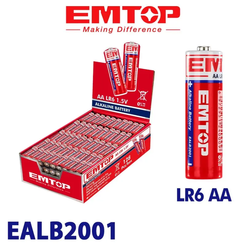 Emtop EALB2001 | LR6 AA Batareýa Uly Bukja 384 sany