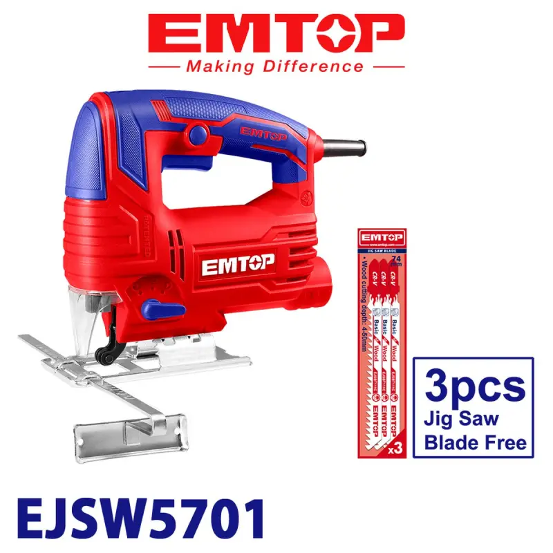 Emtop EJSW5701 | Jigsaw 570W Precision Power Tool