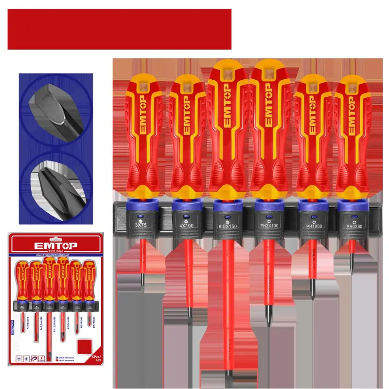 Emtop ESSTJS061 | Izolirlenen Tornavida Toplumy 6 sany 1000V
