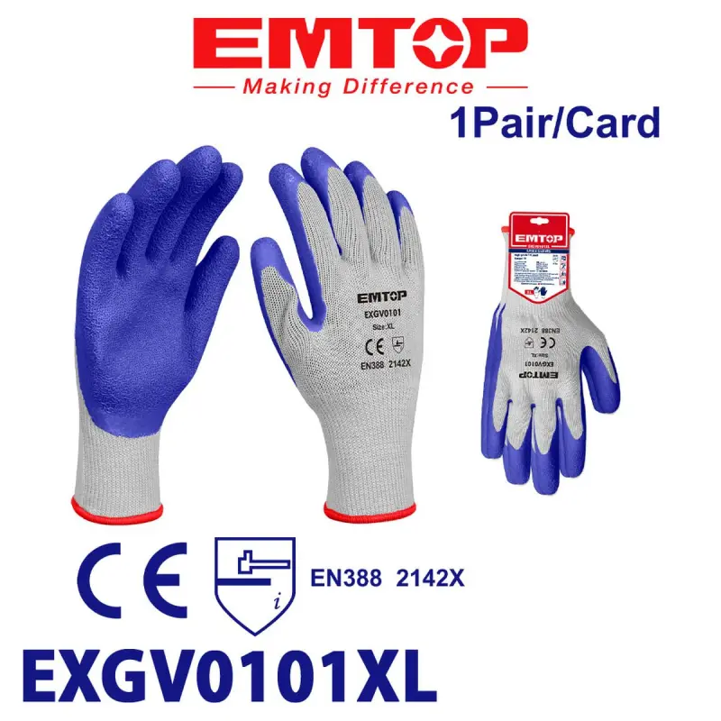 Emtop EXGV0101XL | Латексные перчатки XL 120 шт.