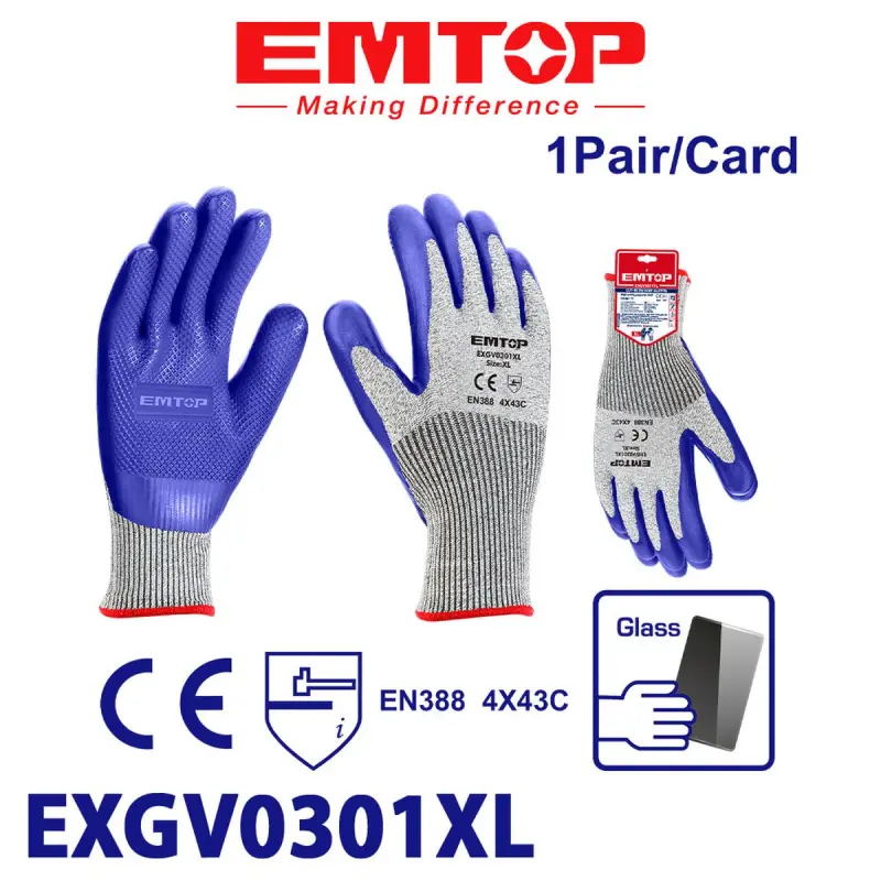 Emtop EXGV0301XL | Rezin Ellik XL Senagat Gaplama 120 sany