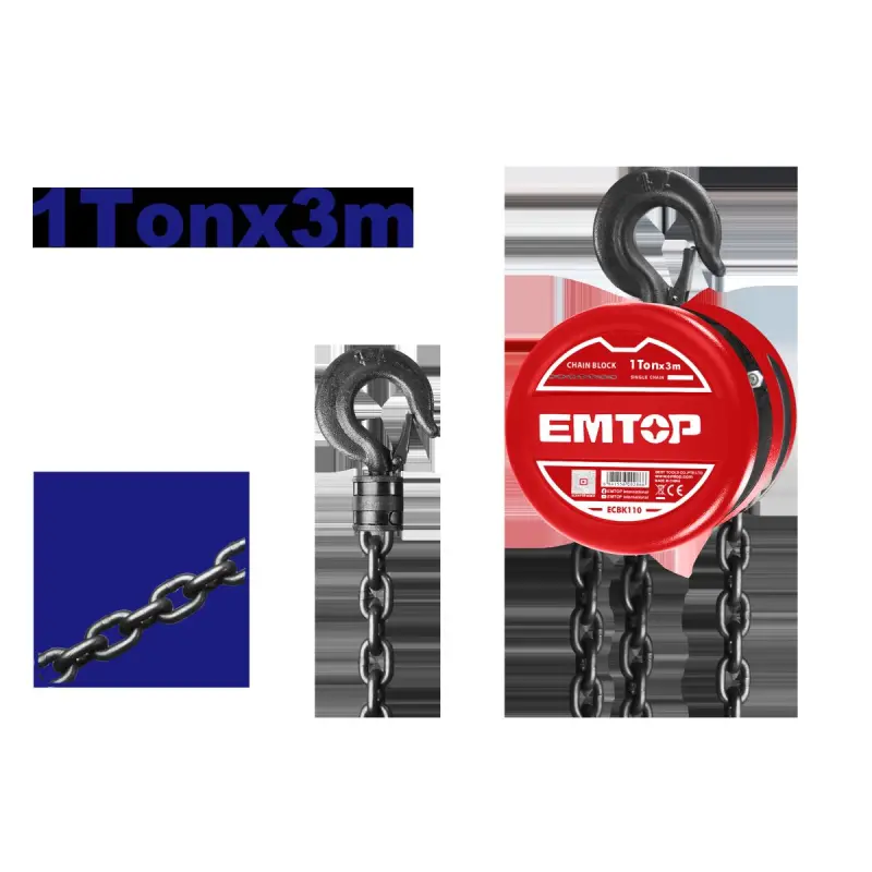 Emtop ECBK110 | El Winçi 1 Tonna 3m Polat Gurluşy