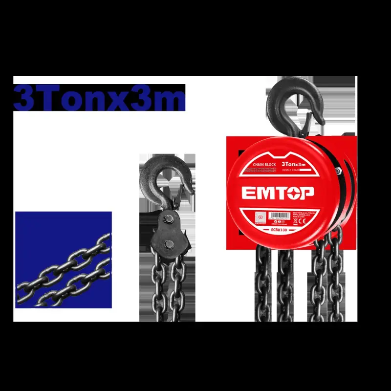 Emtop ECBK130 | Лебедка 3 т 3 м стальная конструкция