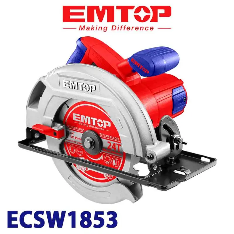 Emtop ECSW1853 | Diskli pila 1600W