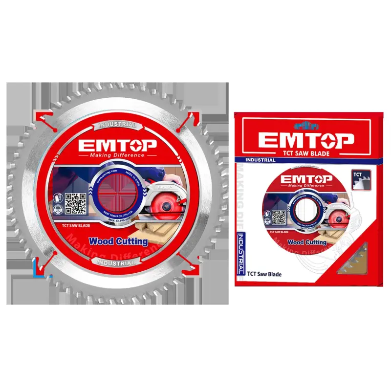 Emtop ETCT118513 | Диск для циркулярной пилы 185мм 60T