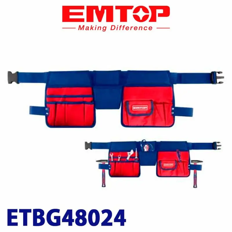 Emtop ETBG48024 | Набор передников-сумок для инструментов 3 шт.