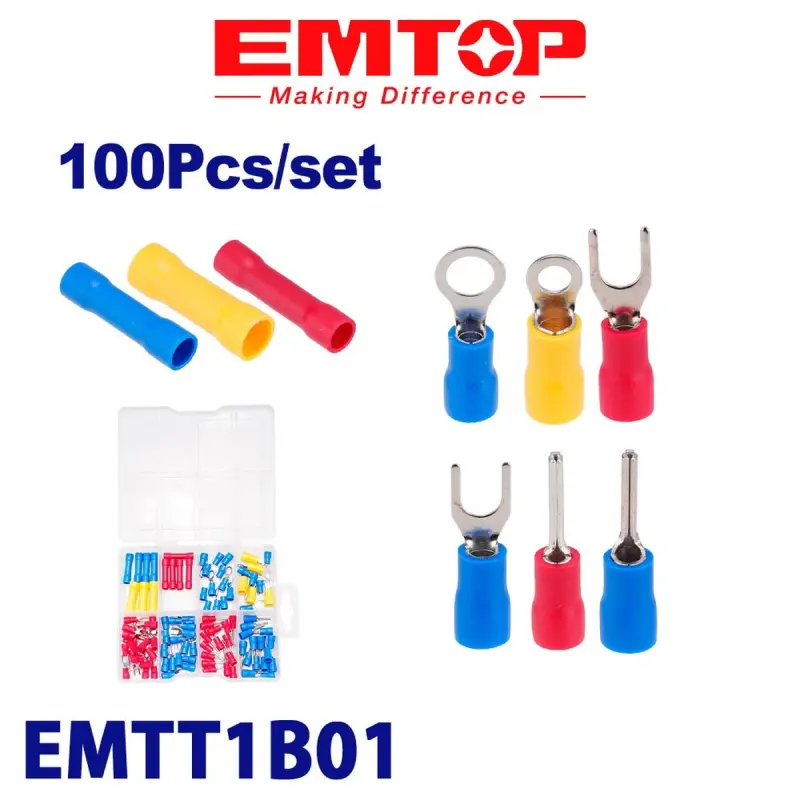 Emtop EMTT1B01 | Elektrik Ştekerleriniň Toplumy 100 sany