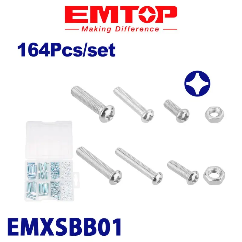 Emtop EMXSBB01 | Bolt we Gaýka Toplumy 164 sany