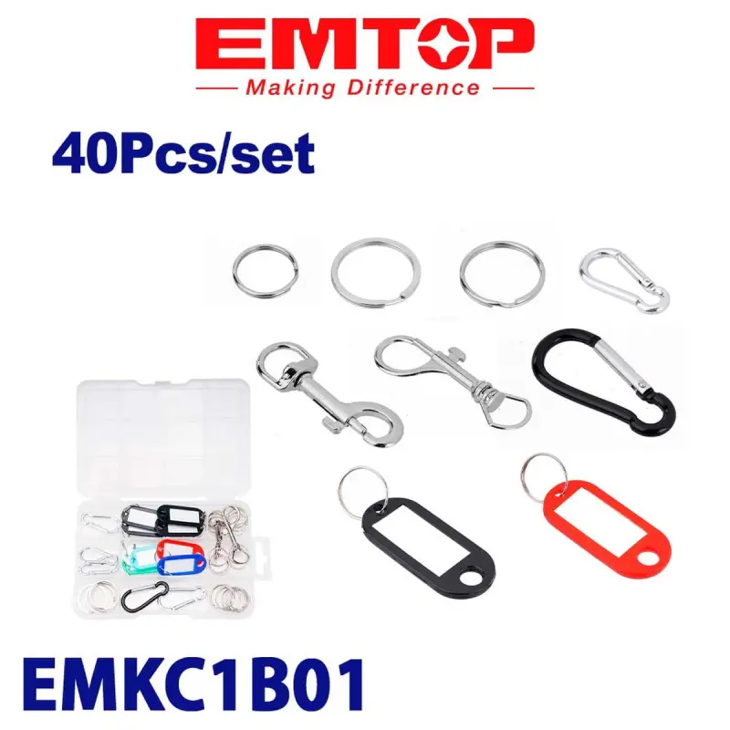 Emtop EMKC1B01 | Açar Dakjak Toplumy 40 sany Metal