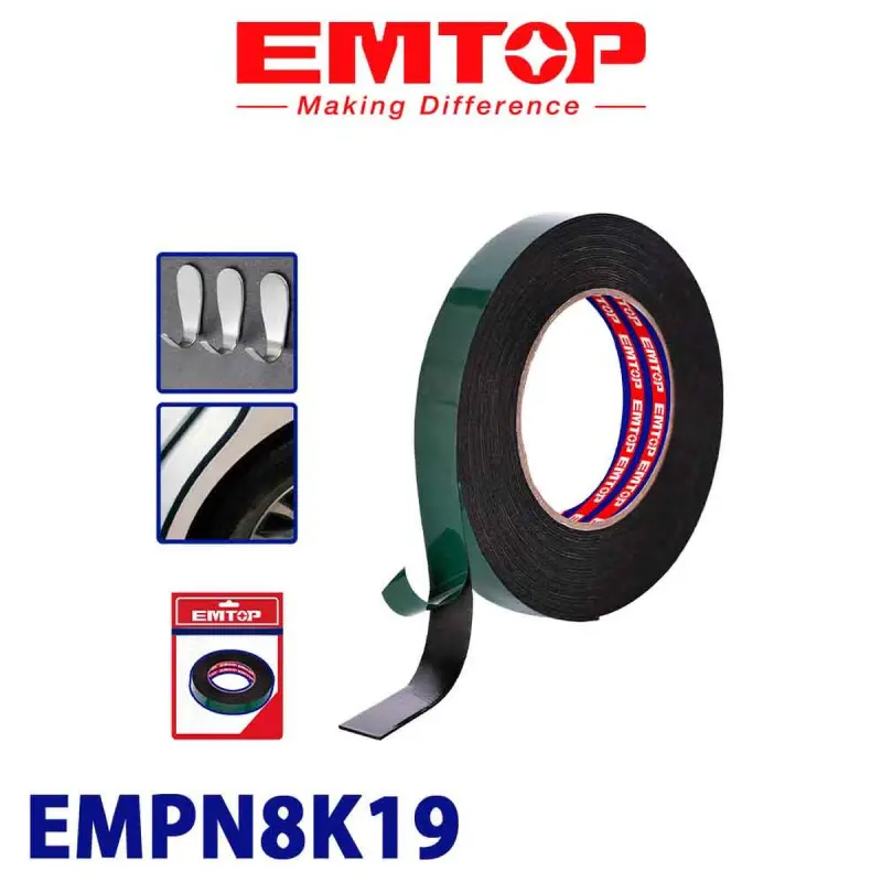 Emtop EMPN8K19 | Iki taraply lenta 1m x 19mm gara