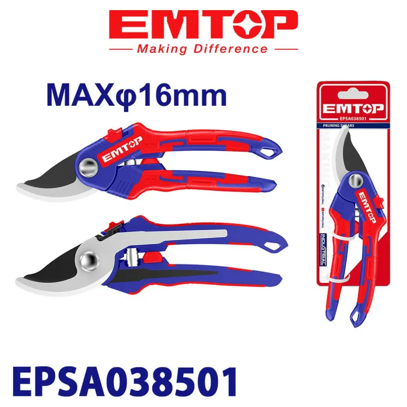 Emtop EPSA038501 | Секатор 220 мм