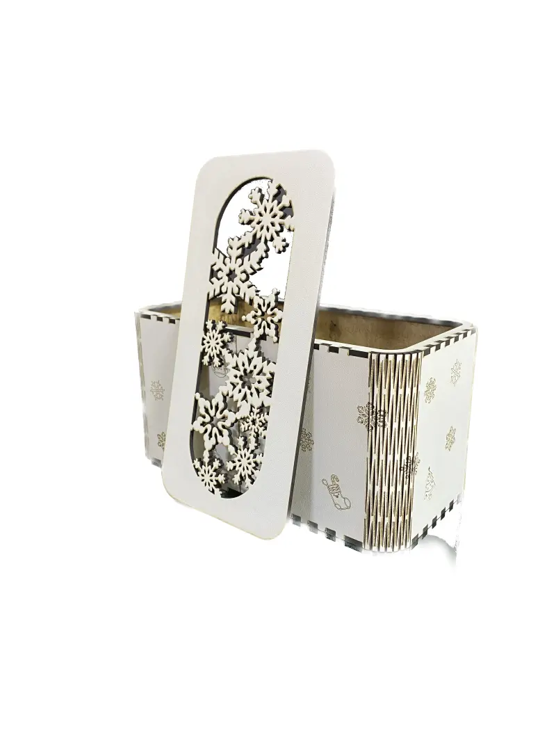 Wine Gift Box #4 - Elegant Packaging for Standard Wine Bottles