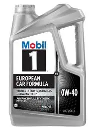 Моторное масло  Mobil 1 Advanced Full Synthetic 0W-40 4.73L (США)