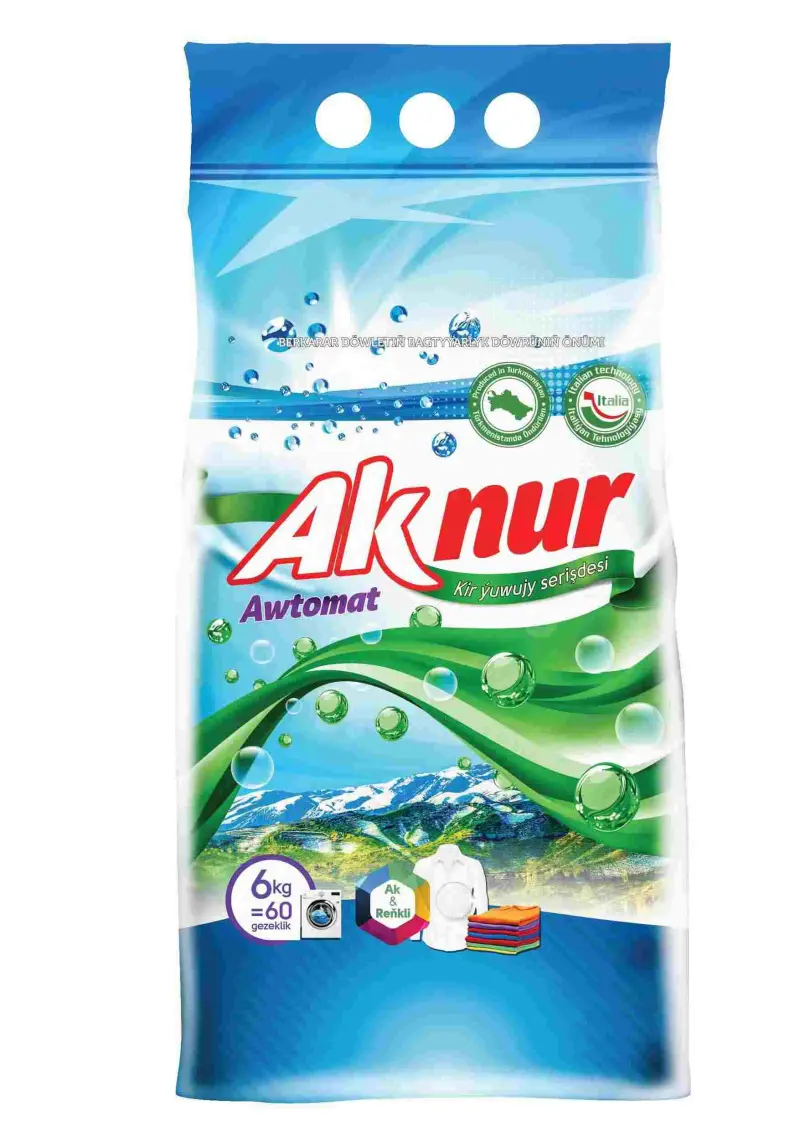 Aknur Automatic Laundry Powder 6kg