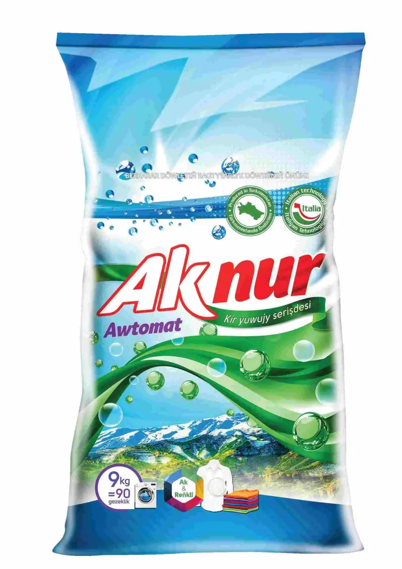 Стиральный порошок автомат  "Aknur" 9 кг