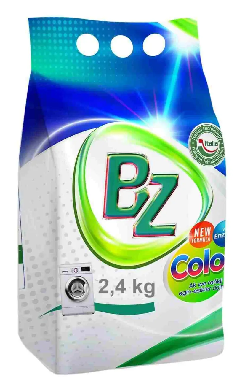 Порошок для стирки автомат BZ Color White 2,4 кг