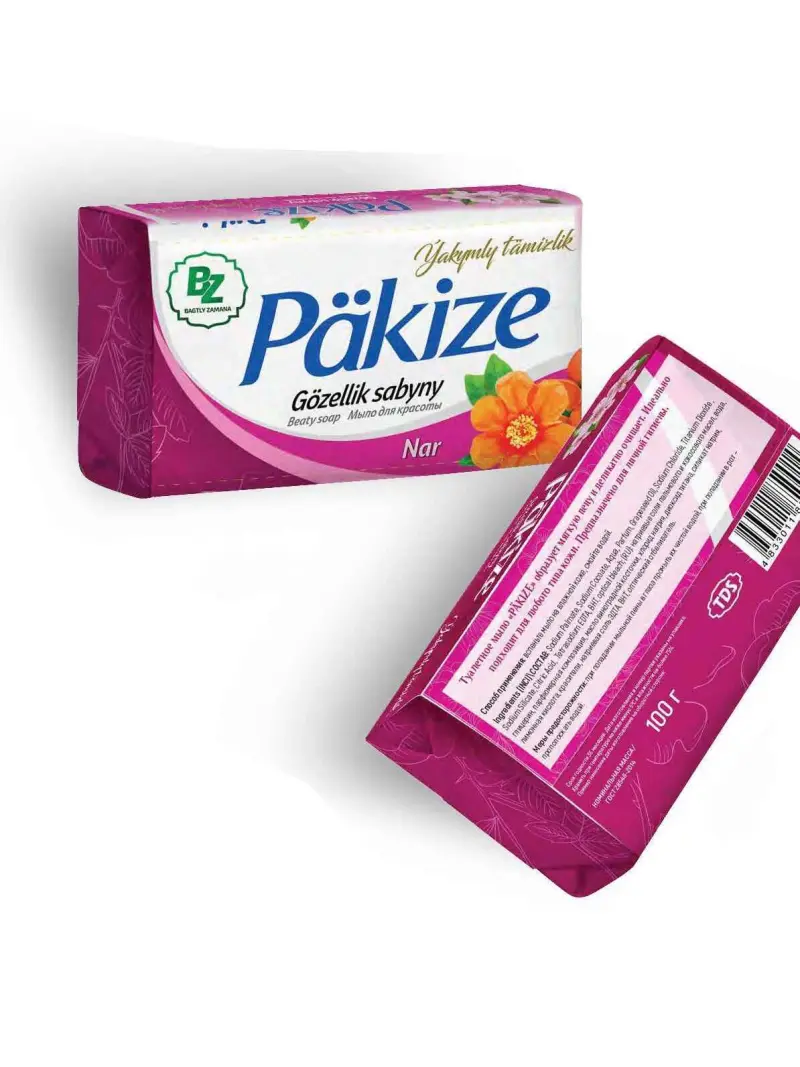 Косметическое мыло 'Päkize' с гранатом 100 г