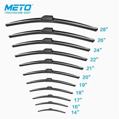 Дворники  автомобильные 
"METO" железные