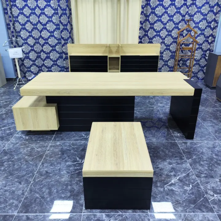 Konfull Safran | Office Furniture Set Desk, Coffee Table, Cabinet