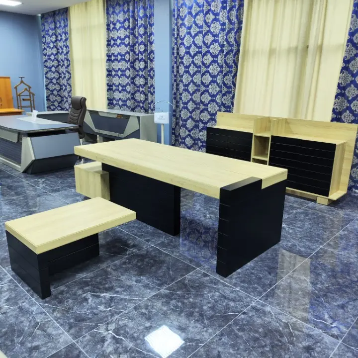 Konfull Safran | Office Furniture Set Desk, Coffee Table, Cabinet
