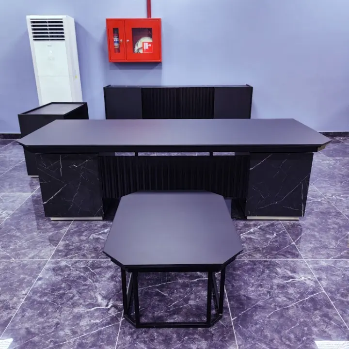 Goldsit Black | Office Furniture Set 4-Piece Turkish-Made