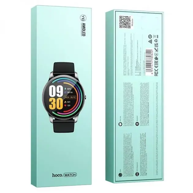 Hoco Y10 Pro | Akylly Sagat AMOLED 1,43" IP68 5–7 Gün Batareýa
