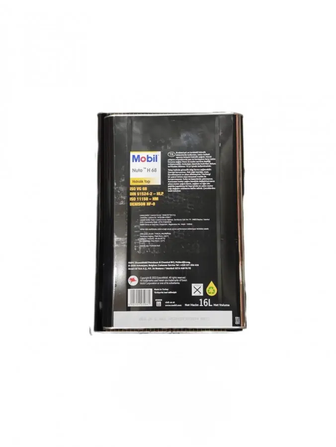 Mobil Nuto H 68 | Hydraulic Oil 16L ISO VG 68