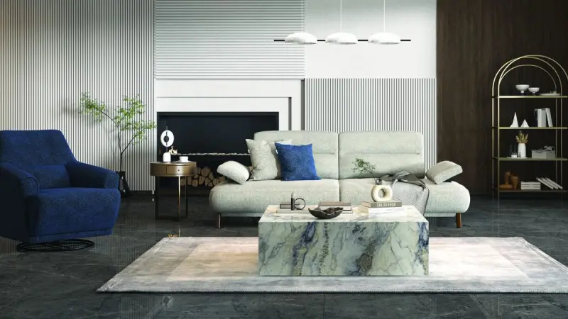 LIONTE 3200415880 | Mobile Coffee Table Wheeled Base