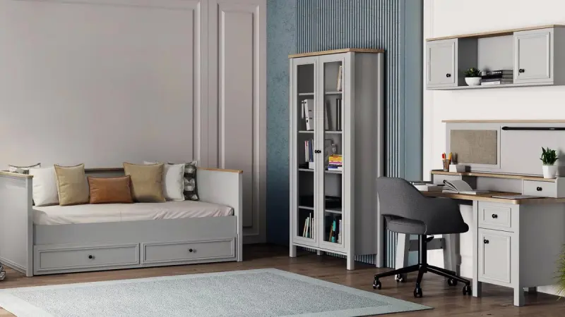 MARTHA 55243 | Camly Kitaplyk Ofis Şkaf Döwrebap Dizaýn