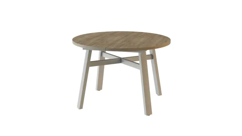 MARTHA 3200420905 | Round Extendable Table Space-Saving Design