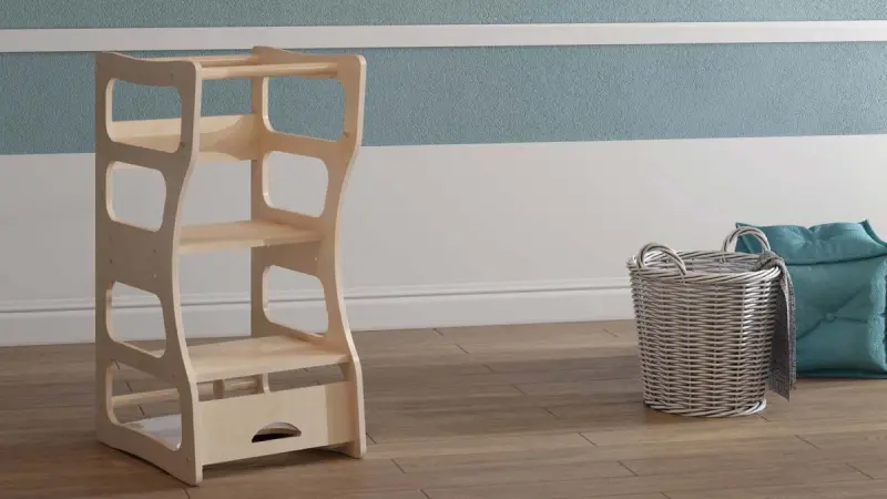 NATURAL 3200398616 | Tebigy agaç okuw oturgyjy