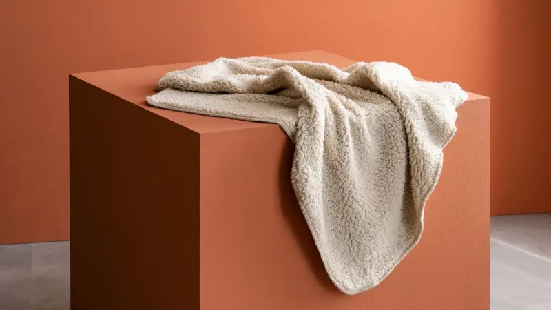 RABBIT 3200420168 | Sofa Cream Sherpa Upholstery