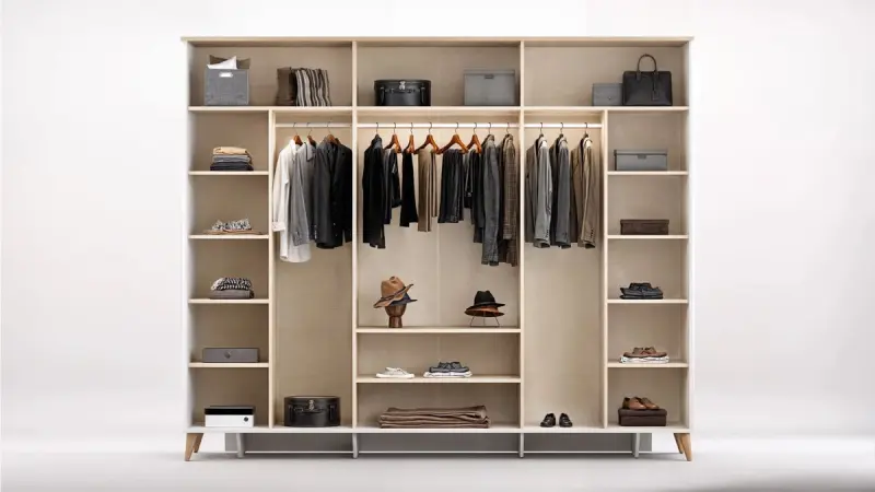 BOHEMIA 3200424252 | 6-Door Cabinet High-Capacity Storage