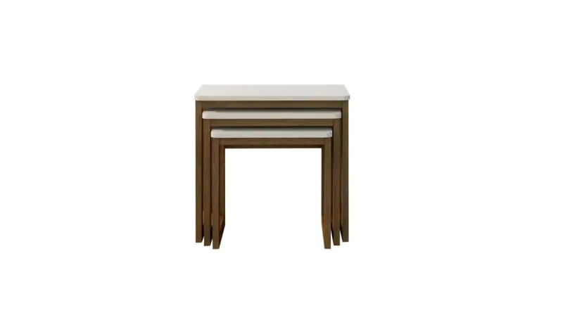 CALINA 3200411229 | Nesting Side Table Set Space-Saving Design