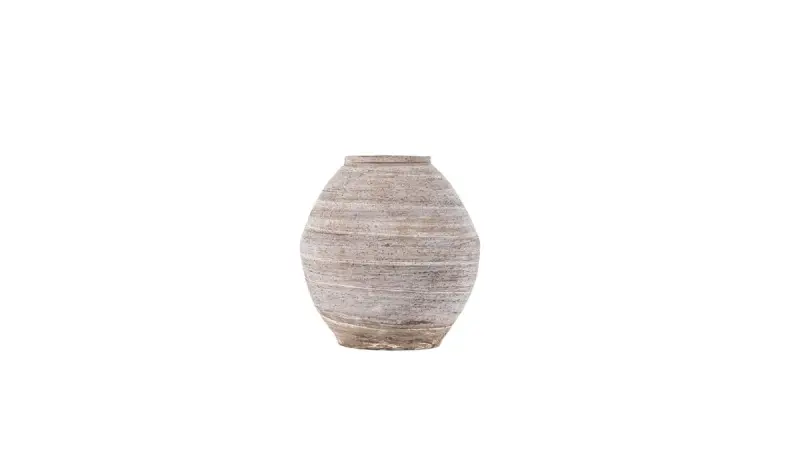 CASE 3200419472 | Stoneware Vase Small Brown