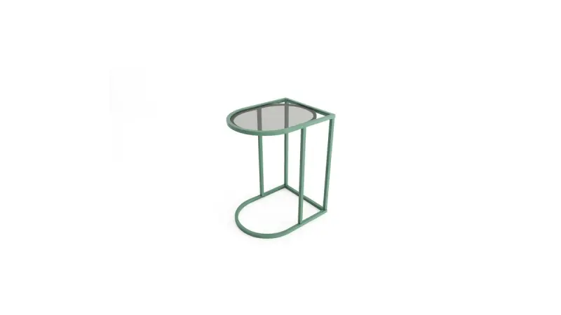 FLOW 3200422366 | Side Table Green Modern Design
