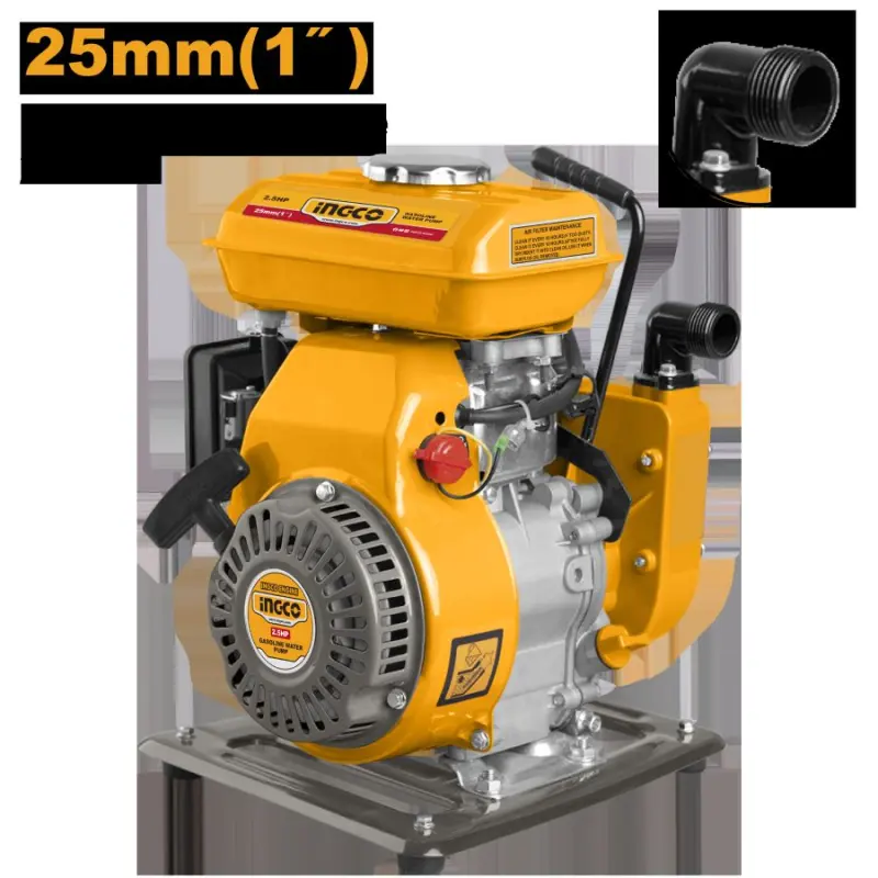 Ingco GWP102 25mm benzinli suw nasosy 100l/min