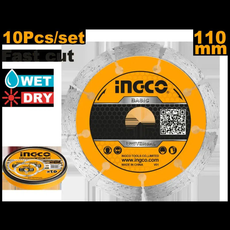 Ingco DMD011102M Segmented Diamond Blade