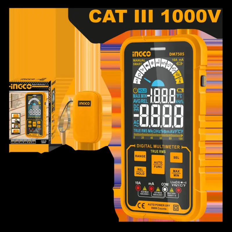 Ingco DM7505 kontaktsyz woltly testir 9V-1000V