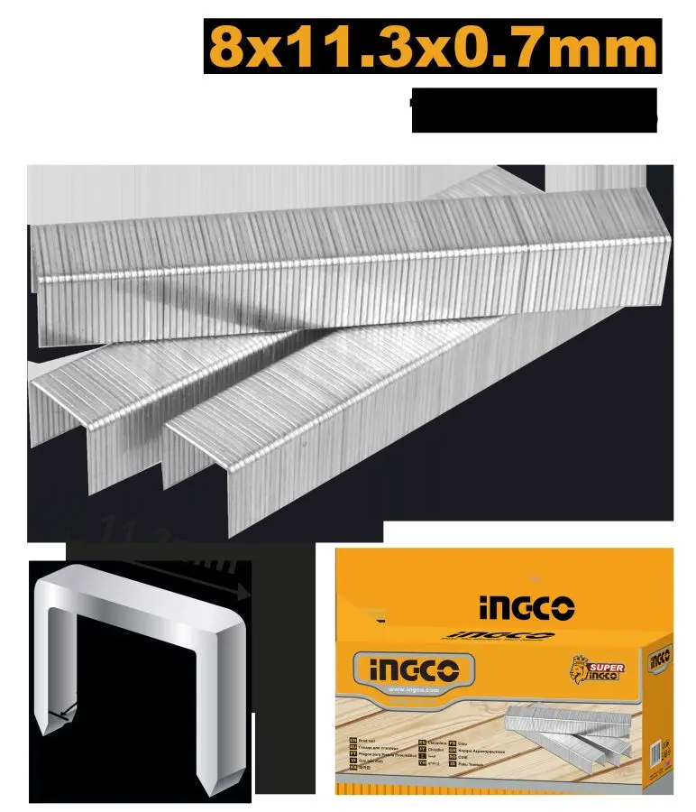 Ingco STS0108 8mm ştapel – professional peýdalanmak üçin