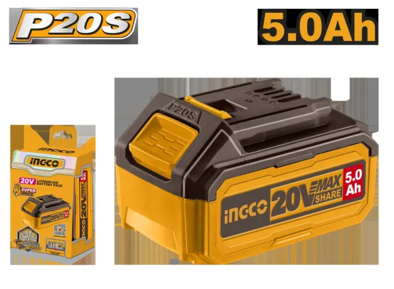 Ingco A20V Universal 5.0Ah Batareýa (FBLI20031)