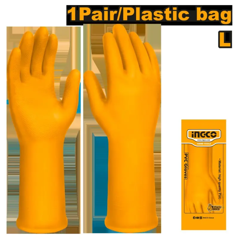 Ingco PVC ellikleri 32 sm, model HGVP01