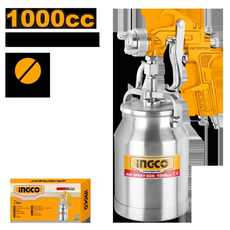 Ingco ASG3102 pnewmatik boýag sepiji 1000 ml 1,8 mm