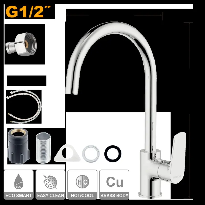 Ingco HSLBM23401 bir tutawaçly kran 361 mm