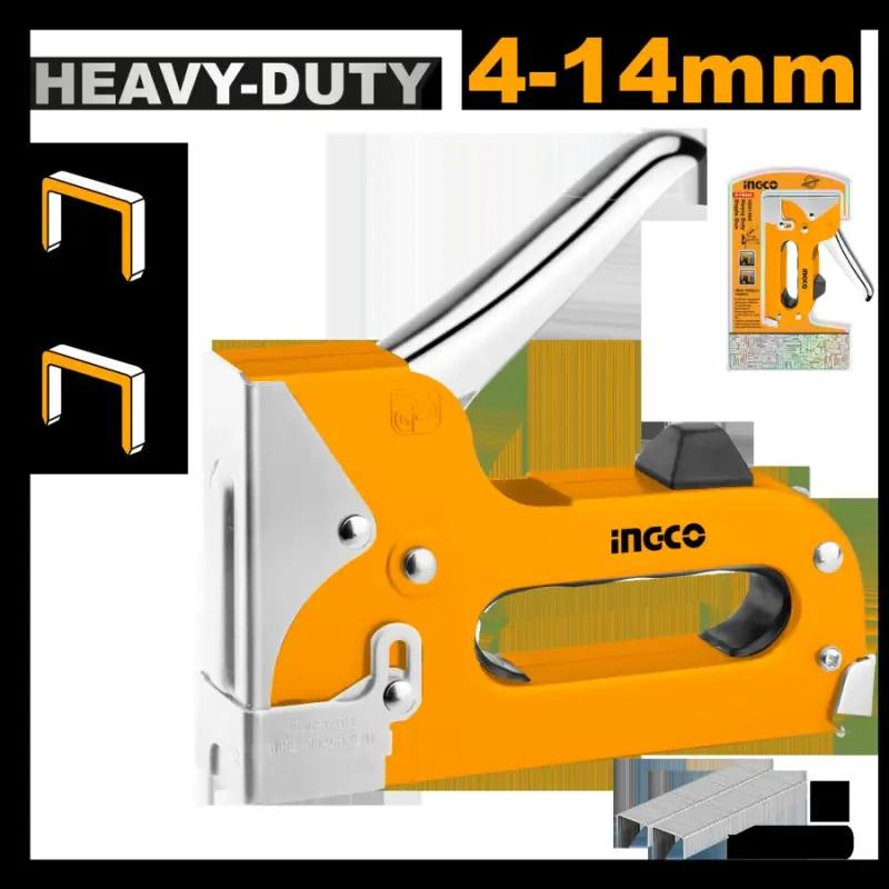 Ingco HSG1404 güýçlendirilýän 2-1 stapler