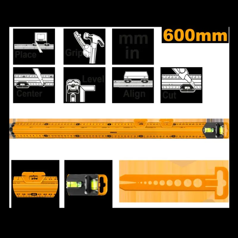 Ingco 60 sm derejeli köpugurly liniýa HSR36003
